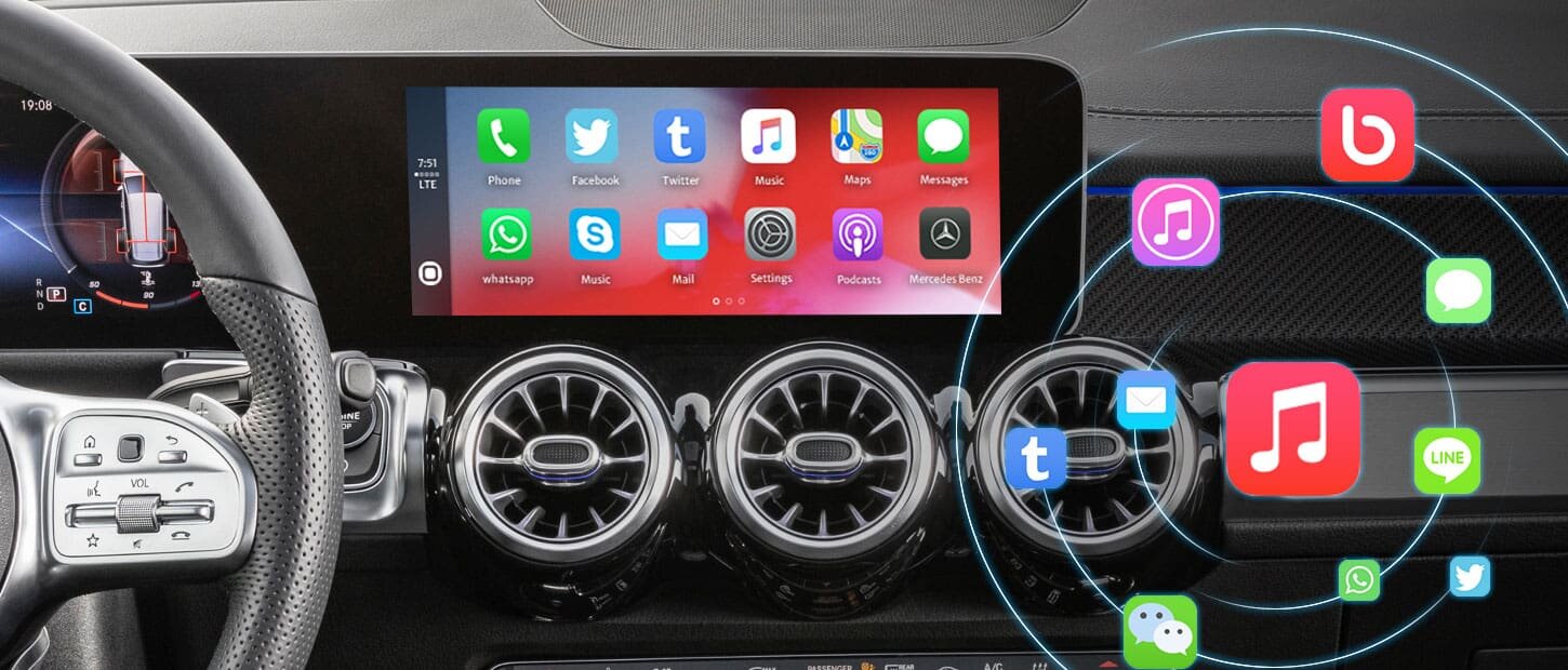 Wireless Apple Carplay Android Auto